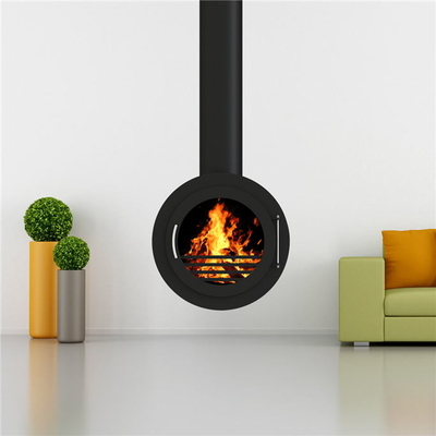 Multi-Fuel Binnen Decoratieve Hangende Fornuis van het Open haard Houten Brandende Staal