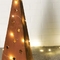 500mm van het het Staalmetaal van Kerstboomcorten de Tuinornamenten met leiden