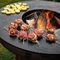 Douane het Kamperen Corten Grill 6001000mm Tuinbrand Pit Bowl van de Staalbarbecue