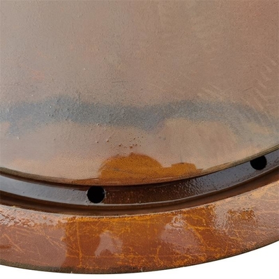 Ronde van het het Staalwater van Corten van de Waterlijst de Fontein Openlucht Slechte Decoratie