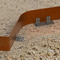 Scherpende Behoudende Muur 1000mm*200mm van Rusty Corten Steel Garden Bed