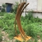 Moderne Abstracte Ring Rustic Metal Yard Art-Tuinbeeldhouwwerken ISO9001